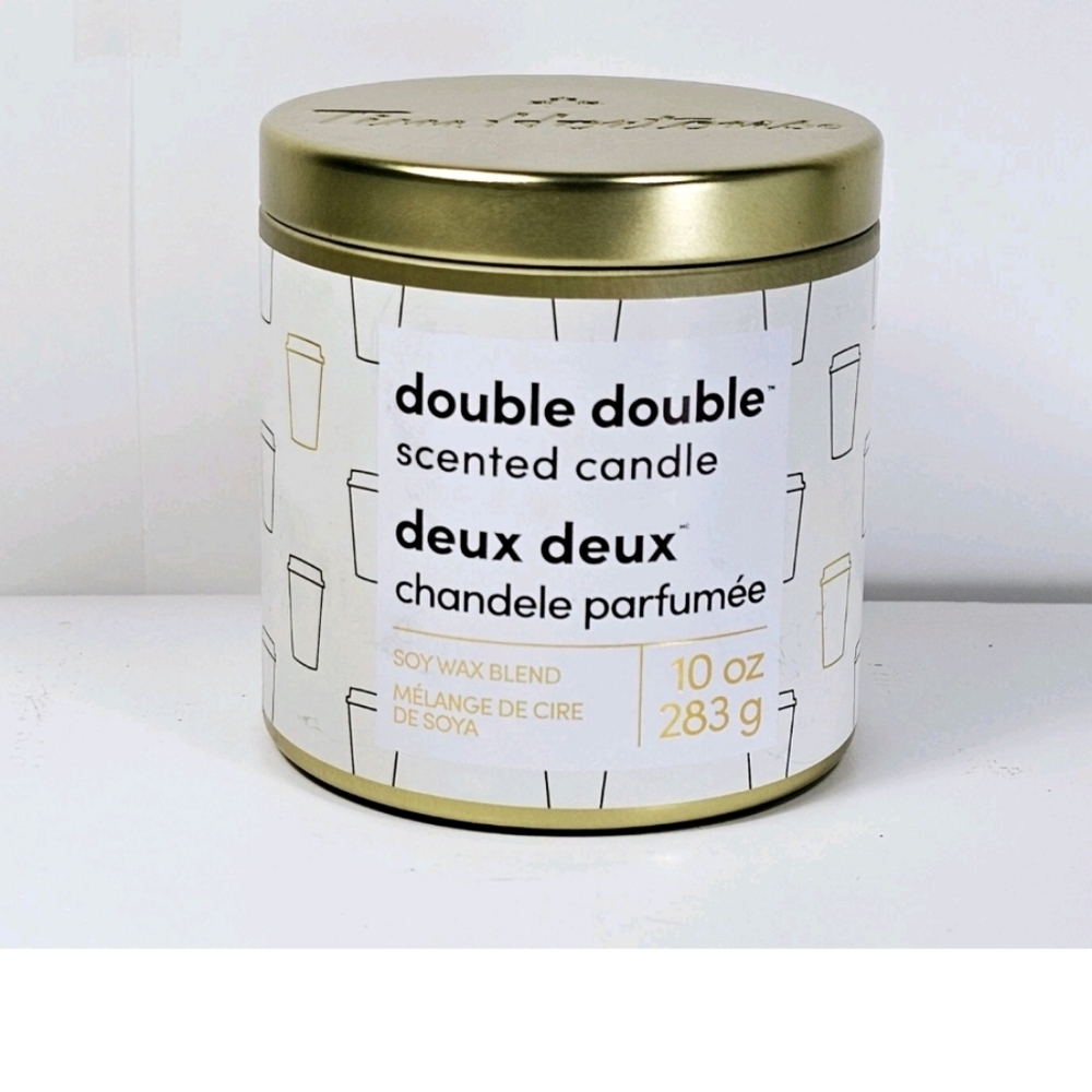 Tim Hortons Double Double Scented Candle 10oz Soy Wax Blend 283g 2024 NEW